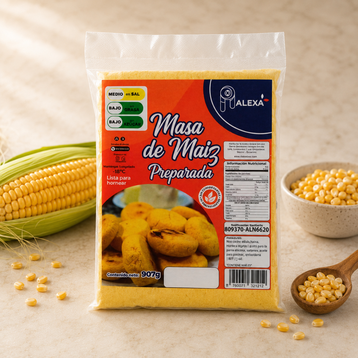 Masa de Maíz Preparada