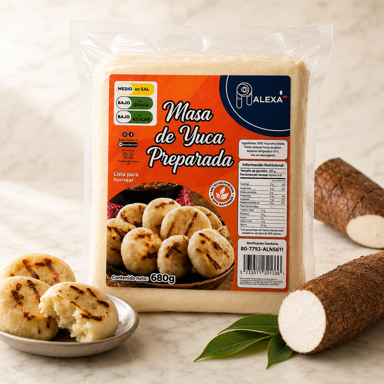 Masa de Yuca Preparada